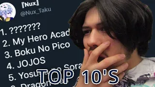 Roasting My Subscribers Top 10 Anime!