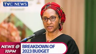 Finance Minister Presents Breakdown Of Financial Document