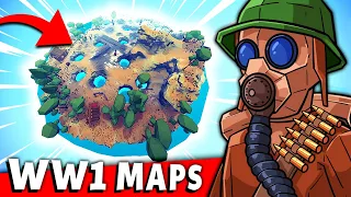 How to make a WW1 TRENCH MAP in New TABS Map Creator Update