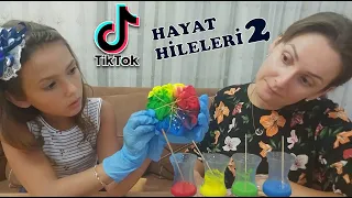 TİKTOK HAYAT HİLELERİ 2  Elif ile Eğlenceli Video #EvdeKal #SendeOyna #SendeYap