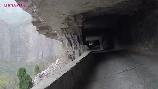 China's most dangerous road - Guoliang Tunnel