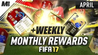 FUT CHAMPIONS TOP 100 WEEKLY + ELITE 1 MONTHLY REWARDS! | FIFA 17 ULTIMATE TEAM