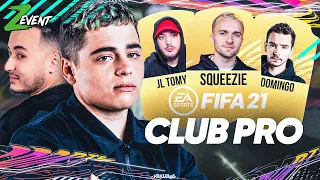 TEAM DOMINGO vs TEAM TOMY EN CLUB PRO SUR FIFA 21 ft. GOTAGA, SQUEEZIE & LES POTES