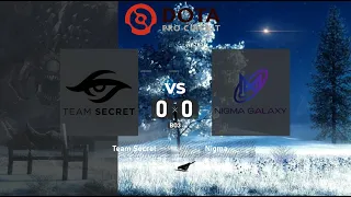 Team Secret vs. Nigma Galaxy - DPC WEU 2023 Tour 1: Division I | BO3 @4liver