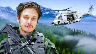 LEVER EN DAG SOM EN SVENSK MILITÄR | Helikopter