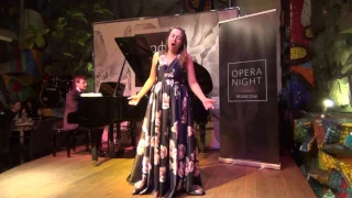 "Opera Night" #131 в "Марте" 31.05.2017. Влада Маловицкая - Ария Марии (I feel pretty)