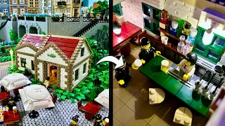 Gemütliche Hafen-Bar... - Lego Stadt Beleuchtung Teil 7.