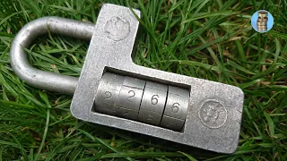 (picking 751) A unusual combination padlock that decodes itself - thanks to Don'z Lockz