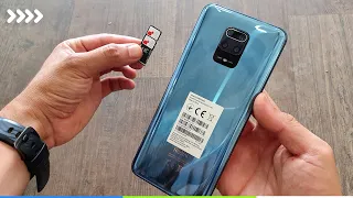How to install Sd Card and Sim into Redmi note 9 pro