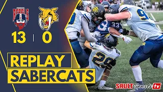 'AA' VARSITY OSFL FOOTBALL ACTION | VAUGHAN REBELS VS SAULT SABERCATS