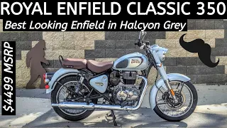 Royal Enfield Classic 350 in Beautiful Halcyon Grey Wahoo!