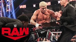 FULL MATCH – Cody Rhodes brings chaos after Heyman warns him of Rock challenge: Raw, Feb. 26, 2024