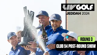 CLUB 54 POST-ROUND SHOW: Deep Dive On Crushers, Niemann Wins | LIV Golf Jeddah