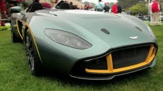 Aston Martin CC100 Speedster Concept - Up Close @ Pebble Beach - CAR and DRIVER