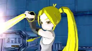 【MMD】 LightSaber Battle Miku vs. Neru