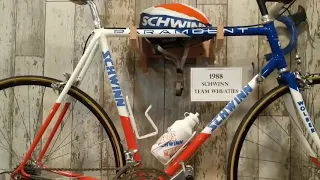 Bicycle collection Mancave, The Best of Classic Schwinn road bicycles!