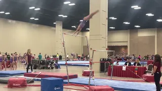 9.625 13 yrs old Excel Diamond Bar Routine. 2022  Region 3 Champion 🏆