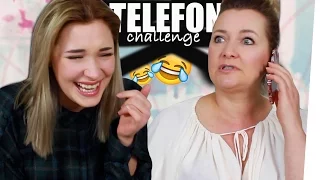 TELEFON CHALLENGE mit meiner MUTTER | janasdiary