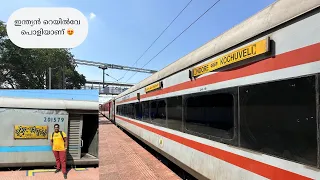 വെറും 3 അര മണിക്കൂറിൽ തിരുവനന്തപുരം To എറണാകുളം | Kochuveli - Indore Express