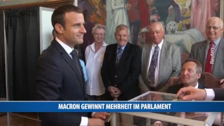 Macron gewinnt Mehrheit im Parlament