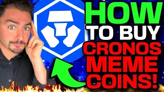 Crypto.com DeFi Wallet Tutorial (HOW TO BUY CRONOS MEMES) CRO Coin News