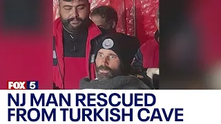 NJ man rescued from Turkish cave