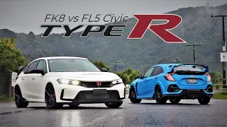 Honda Civic Type R FK8 vs FL5