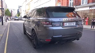 CRAZY LOUD Land Rover Range Rover Sport 5.0 V8 Supercharged!