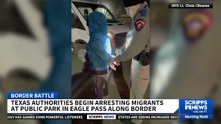 National Guard begins arresting migrants along US-Mexico border