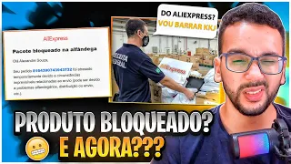 E-mail do AliExpress: PARADO na alfândega! Pacote BLOQUEADO na alfândega! Foi de Americanas?