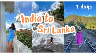 Sri Lanka in 7 days | Itinerary and Budget | India to Sri Lanka