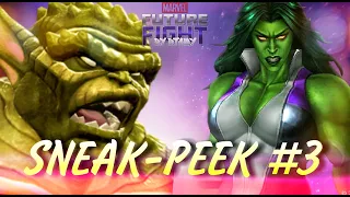 SNEAK-PEEK #3 ► МЕРЗОСТЬ ИДЁТ В ИГРУ! [Marvel Future Fight]