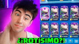 ROMPI CLASH ROYALE TRAS EL BUFF A LOS ESQUELETOS🥶