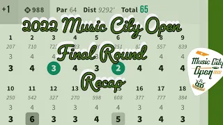 2022 Music City Open - Final Round Recap