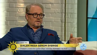 Lindströms dialektresa genom Sverige: ”En dialekt berättar en historia” - Nyhetsmorgon (TV4)