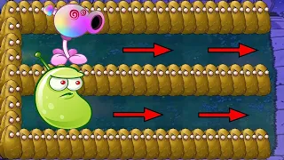 Laser Bean Vs Hypno Pea Vs Giga Gargantuar Vs Dr. Zomboss - Plants vs Zombies Battlez