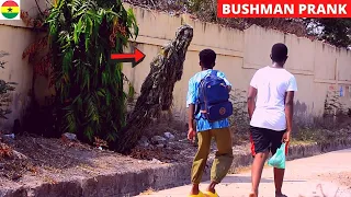 😂😂😂FALLING TREE Bushman Prank! Very Funny Reactions! Laugh Out Loud! #42