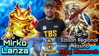 Frog Monarch Top 4 SDG Edison Regional Championship Deck Profile - Mirko Lanza