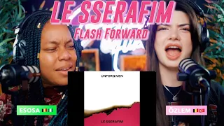 LE SSERAFIM (르세라핌) ''Flash Forward' reaction