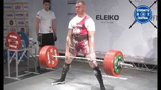 Krzysztof Wierzbicki -1st Place 105 - EPF Classic Championchips 2018 - 872.5 kg