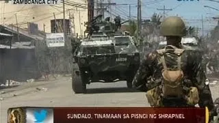 24 Oras: Sundalo, tinamaan sa pisngi ng shrapnel