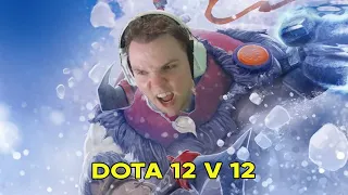 Bulldog Tusk Stuck in Super Long Dota 12 v 12