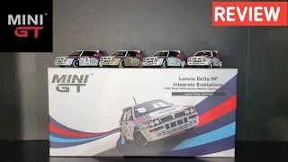 Mini GT Box Set - Lancia Delta HF Integrale Evoluzione - REVIEW