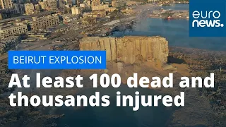 Beirut explosion: At least 100 dead and thousands injured as blast rips through city