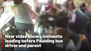 New video shows moments leading before Paulding bus driver and parent