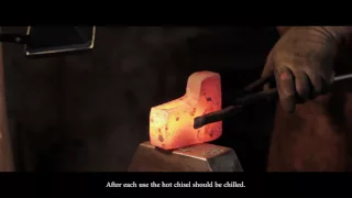 How to forge an axe step by step from AUTINE and Bladesmith John Neeman