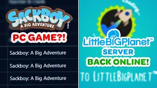 LittleBigPlanet Server Back Online! Sackboy A Big Adventure Coming to PC
