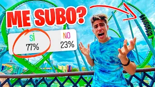 MY FOLLOWERS DECIDE MY DAY FOR 24 HOURS IN A FUN PARK !!