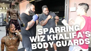 Sparring Celebrity Rapper’s 300 LBS Body Guards