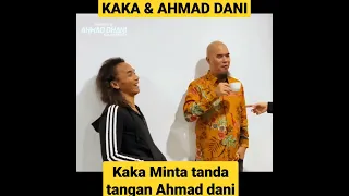 Kaka Slank minta tanda tangan Ahmad Dani‼️#ahmaddhani #dewa19 #slank #shorts